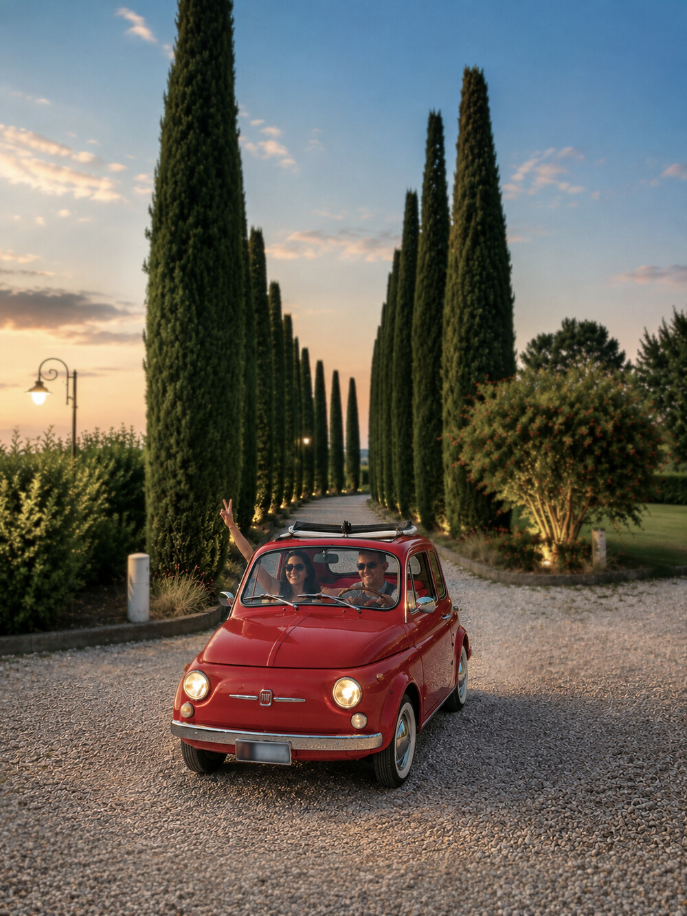 Agriturismo Barbarino - viale dei cipressi