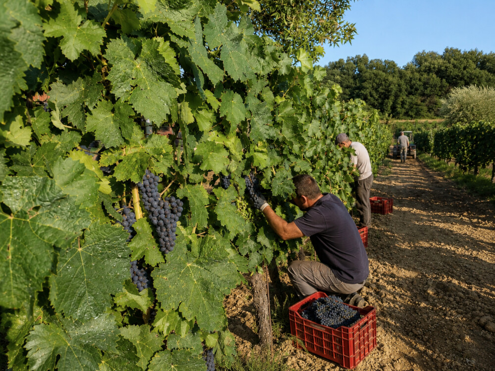 Vendemmia Azienda Agricola Santa Barbara